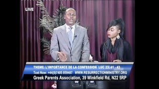 EV Benjamin Boyanga Theme Limportance de la confession  Olive TV [upl. by Eninnaj]