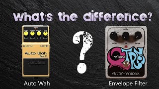 Whats The Difference Auto Wah and Envelope Filter [upl. by Notsirhc539]