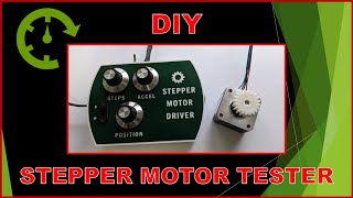 DIY Stepper Motor Tester [upl. by Notneb654]