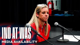 Indiana Fever Postgame Media Availability at Washington Mystics  September 19 2024 [upl. by Adnama]