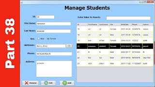 JAVA  Student Information System Project In Java Using NetBeans With Source Code  Part 38 END [upl. by Kingdon268]