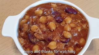 Kidneybohnenkircheerbsen und ThunfischRedbeans and chickpeas with tunafish by tasty food recipes [upl. by Girish704]