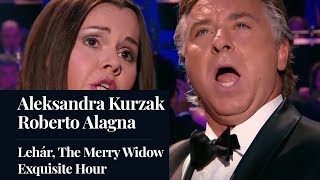 Aleksandra Kurzak amp Roberto Alagna  Lehár  The Merry Widow  Exquisite Hour [upl. by Aitropal]