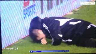 Ball Boy Kicked By Eden Hazard [upl. by Lahcym]