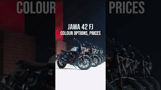 Jawa 42 FJ is launched with 5 different colours and prices shorts [upl. by Rogers]