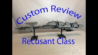 LEGO Recusant Class Destroyer Review Primus [upl. by Nrublim]