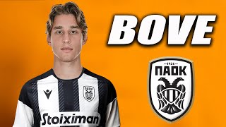 Edoardo Bove ● Welcome to PAOK ⚫⚪ Skills  2024  Amazing Skills  Assists amp Goals HD [upl. by Emoryt93]