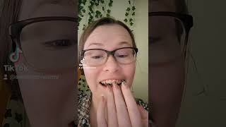 Teeth tapping ASMR asmr tingly tapping relaxing [upl. by Yelreveb]