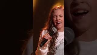 11 YEARS OLD🤯🤯 Georgia thevoicekids shorts [upl. by Eugenle]