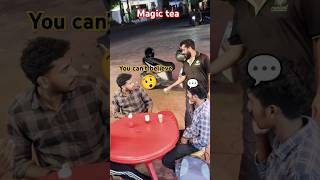 Most famous magic chai in kerala 😱 indiantea streettea magicchai magictea southindianfood [upl. by Naamana]