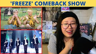 TXT FREEZE Comeback Show FULL  REACTION  B10cked on Youtube see description ❤💙 [upl. by Balfore259]