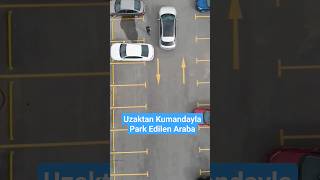 Uzaktan kumandayla park edilen elektrikli araba otomobil araba elektrikliotomobil shorts park [upl. by Froma691]