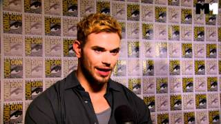 Immortals  Kellan Lutz on his training for the movie 2011 SDCC [upl. by Coulombe192]