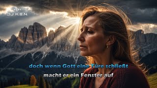 Kastelruther Spatzen  Wenn Gott eine Türe schließt Karaoke Version [upl. by Salakcin]