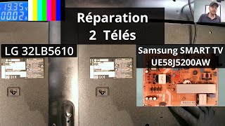 LG 32LB5610 PAS SMARTTV  Samsung SMARTTV UE58J5200AW [upl. by Miner]