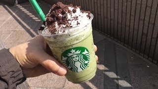 Chocolate Brownie Green Tea Frappuccino Starbucks Coffee [upl. by Isa]