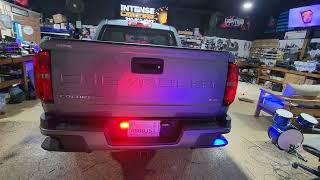 ILMODS  2020 Chevy Colorado with feniex Emergency Lights Red Blue Cop Traffic Control Texas Siren [upl. by Swiercz]