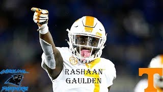 II Rashaan Gaulden 2017 Highlights II Carolina Panthers 3rd Round Selection [upl. by Aranat]