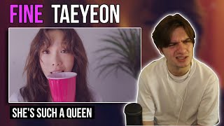 TAEYEON  Fine  MV  Live Performace  REACTION [upl. by Tsenrae]