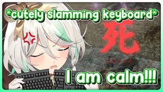 Cecilia Have The Cutest and Calmest Keyboard Slamming Rage Ever [upl. by Eiramoj117]