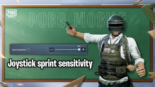 SPRINT SENSITIVITY  PUBG MOBILE Pakistan Official [upl. by Picardi]