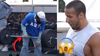 Top 10 One HANDED LIFTS 😲 Anatoly Gym Pranks [upl. by Aigroeg443]