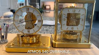 Complete overhaul of an Atmos 540 clock [upl. by Pollack]