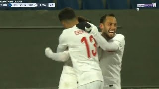 Kerem Aktürkoğlu Goal Iceland Vs Turkey 24 All Goals Analysis amp Extended Highlights Result [upl. by Alakcim]