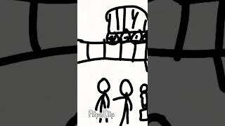 trolley problem funny flipnote3d animation [upl. by Funda]