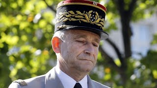 Macron accepte la démission du chef détatmajor des armées Pierre de Villiers [upl. by Truelove]