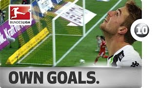 Top 10 Own Goals  Updated [upl. by Newlin59]