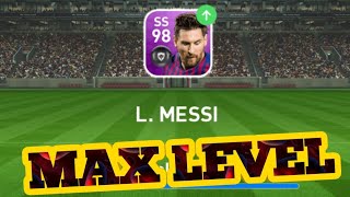 PES 2019 Mobile  Training Featured Player Lionel Messi to Max Level [upl. by Nirihs]