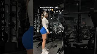 I could barely WALK after this GLUTE Day Superset gymmotivation glutesworkout glutepump [upl. by Eidnalem]