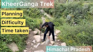 Skip kullu Manali go for KheerGanga Trek24km one day RecordOfficialy closed tab bhi hum chale gaye [upl. by Winwaloe587]