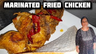 Juicy and spicy marinated chicken fryOnce you try this you will never fry chicken the same simple [upl. by Sonja]