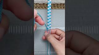 Learn how to tie a beautiful turquoise bracelet diy bracelet craftideas [upl. by Polad]