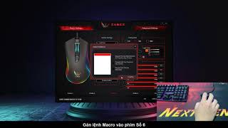 ZADEZ GT615M Hướng dẫn cài đặt phím Macro trên chuột Zadez gaming GT615M [upl. by Dawna]