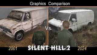 Silent Hill 2 2001 vs Silent Hill 2 2024  Graphics Comparison [upl. by Tolland34]