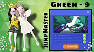 Jumpmaster Green 9  ZEPETO Free Zem In Jump Master World [upl. by Selestina]