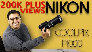 Nikon P1000 Review  3000MM ZOOM 😱  UrduHindi [upl. by Ingrim]