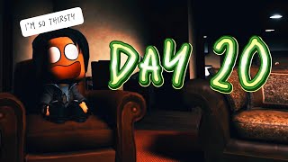 Surviving 60 days in a Cursed Roblox Game LIVE [upl. by Tolkan]