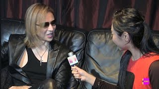 KPOPTV  Yoshiki Interview with Min in San Francisco 2016 [upl. by Shipp]