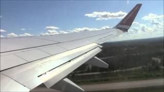 Norwegian Boeing 737800 RovaniemiHelsinki  Full Flight [upl. by Keryt]