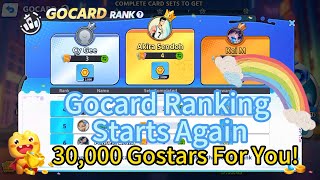 Tongits Go 30000 Gostars Gocard Ranking Stars Again [upl. by Dronski615]