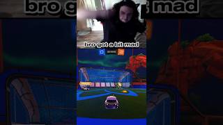 BRO GOT AGITATED IN ROCKET LEAGUE rocketleague rlcs gaming funny shorts rocketleagueclips [upl. by Nyvar]