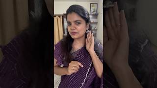 Get Ready With Me  Simple festive make up saree getreadywithme festivemakeup makeup [upl. by Nauwaj]