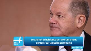 Le cabinet Scholz lance un quotavertissement sombrequot sur la guerre en Ukraine [upl. by Odnomyar]