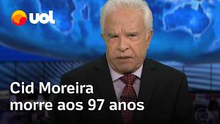 Cid Moreira morre aos 97 anos relembre trajetória do primeiro apresentador do Jornal Nacional [upl. by Hpsoj]