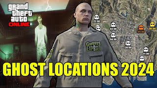 All Ghost Exposed Locations In Order GTA 5 Online Easy Guide Ghost Exposed Outfit amp Livery [upl. by Llewon493]