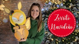 🦊 Zorro Navideño con luces  Christmas DIY  Chuladas Creativas [upl. by Mide]